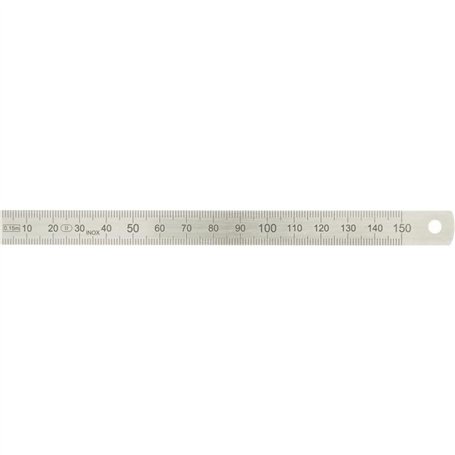 Helios Preisser de 0460201 2430218 Règle graduée en acier inoxydable