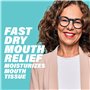 ACT – Lot de 36 pastilles bouche sèche avec xylitol, menthe apaisante