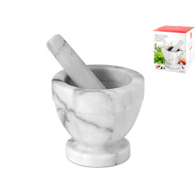 Home Mortier en Marbre avec Pilon Outil De Cuisine Cm12