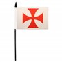 AZ FLAG - Drapeau De Table 21x14 cm - Petit Drapeau De Bureau 100% Polyester Avec Hampe De 25cm Et Socle En Plastique Noir