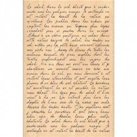 Florilèges Design FHA208074 Tampon Scrapbooking Texte Manuscrit Beige 15 x 10 x 2