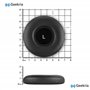 Geekria QuickFit Cuir protéiné Oreillettes de Remplacement pour AKG Y50 Casque Coussinets d'oreille Coussins, Pièces de réparati