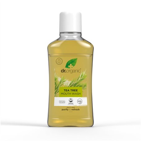 Dr. Organic Arbre à Thé Bio Bain de Bouche