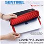TECHGEAR Pro Pochette 10 Étui, Housse, Sacoche de Protection Zippée en Néoprène, Intérieur AntiChoc à Bulles Compatible pour iPa