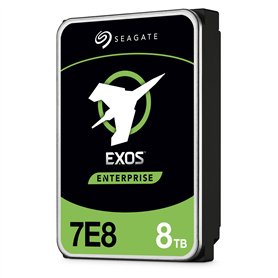 Seagate Exos 7E8, 8 To, Disque dur interne d’entreprise HDD, SAS, 3,5", pour entreprise et centre de données (ST8000NM0075) Seagate Exos 7E8
