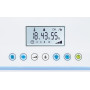 Bionaire humidificateur d'air à ultrasons à vapeur froide et tiède, avec humidistat et thermostat intégrés [BU7500]