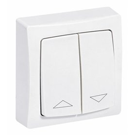 Legrand - Interrupteur individuel de volets roulants Appareillage Saillie - Blanc