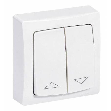 Legrand - Interrupteur individuel de volets roulants Appareillage Saillie - Blanc