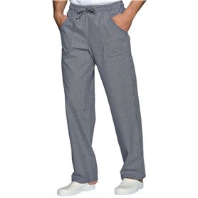 Pantalon Cuisinier Reactive Dye Pied de Poule 100% Coton