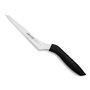 Arcos Couteau de Cuisine Multiusages - Lame Dentelée 13 cm Acier Inoxydable NITRUM - Manche Léger et Résistant - Série Niza