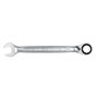 KS Tools - 503.4661- Clés à cliquet - Jeu de 5 clés mixtes à la forme droite - Cliquet réversible