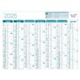 Quo Vadis - Calendrier mural - 2026 - Français - Classic - 14 mois de décembre à janvier - 27x21 cm - Papier Clairefontaine blan