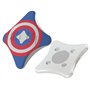 BIBUP 3.0 5 - Paire d'aimants - Fixation magnétique pour numéro de dossard (Captain America)