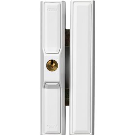 ABUS Serrure de Fenêtre Supplémentaire FTS88 - Serrure avec 2 Pênes en Acier à Crochet