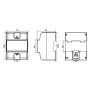 COMPTEUR ALTERNATIF ELECTRIQUE WATTMETRE 230/400V MID S0-INTERFACE RAIL DIN ZS5