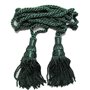 Cornemuse en soie Highland vert foncé militaire et cérémonie R1201