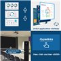 August LP210 - Télécommande PowerPoint Présentation Pointeur Laser Rechargeable - Diapo Ordinateur USB sans Fil Keynote Prezi Sl