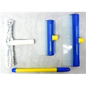 AquaBLADE Set Nr. 1 - 1 x Kleiner et généreuse Essuie-glace avec Lèvre de silicone