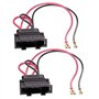 Sound-way Kit Montage Haut-parleurs Cadre Supports Compatible avec Seat Toledo/Leon