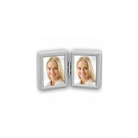 ZEP 8735DL Collection Cadre Photo Double pour 2 Photos Métal Plaqué Argent 3