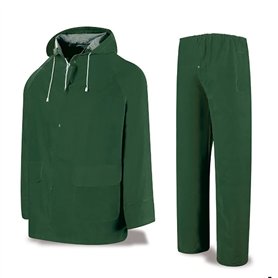 Marque-188 Ta32 Vxxxl Ensemble de Pluie Pvc Vert/Pol 0