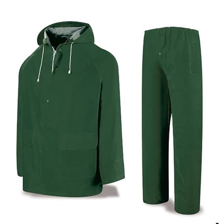 Marque-188 Ta32 Vxxxl Ensemble de Pluie Pvc Vert/Pol 0