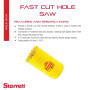 Starrett 63FCH027 Scie à trépan (27 mm) couleur jaune