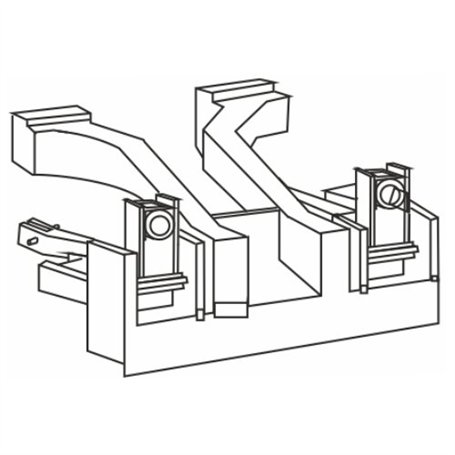 Regiplast 650301 Platine de Commande avec vis pour réservoir bi Debit réf 650
