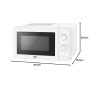 BEKO MGC 20100 W Autonome 20 L Blanc Micro-ondes