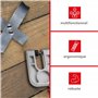 Perel TL73080 Pince à sertir pour profilés