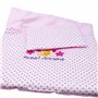 Johntoy Baby Rose Ensemble Couverture et Coussin de Poupée