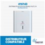 Papernet Dissolve Tech - Essuie-mains Pliée en V 411169, 3150 Serviettes Jetables en Papier, 2 Plis, Dimensions Ouvertes 22x21 c