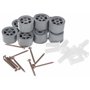 Sysfix 2310503 - Boîte de 10 butées pour volet Roulant avec vis et rondelle