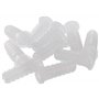 Sysfix 2310503 - Boîte de 10 butées pour volet Roulant avec vis et rondelle, Gris