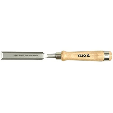 YATO YT-6241 Ciseau crv60 8 mm avec manche en bois