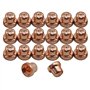 RIVERWELD Kit Consommables Standard pour Torche Plasma PT-31 LG-40/JG40 Buse 18866 Électrode 18205 Écran Céramique 18204 pour Dé