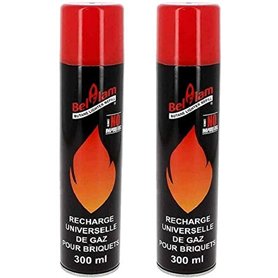 RECHARGE GAZ 300 ML BUTANE 1950 (LOT DE 3)