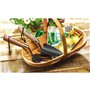 Draper 83776 Heavy Duty Ensemble Truelle et Fourche à Main en Acier Carbone avec poignées en frêne (Lot de 2)