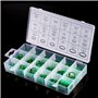 Yosoo 270 pcs Joint Torique Assortiment kit Air conditionné HNBR Joint torique pour Voiture Auto Véhicule Robinet Réparation, Co