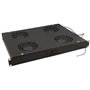 Waytex 37349 Plateau de 4 Ventilateurs avec Thermostat 19"