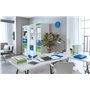 Leitz WOW Lot de 6 porte-documents A4 – Couleurs assorties