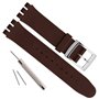 Boucle en acier inoxydable plaqué argent bracelet en caoutchouc de silicone étanche