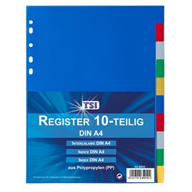 TSI 65210 Intercalaires Classeur