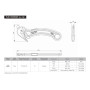 SOFIAC 2 : Cutter couteau crochet « bec de canard » de sécurité professionnel Mure & Peyrot. Pour manutention, ouvrir cartons, l
