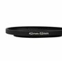 vhbw Bague d'adaptation de Filtre Step-Up de 42 mm vers 52 mm pour Objectif d'appareil Photo - Adaptateur, métal, Noir
