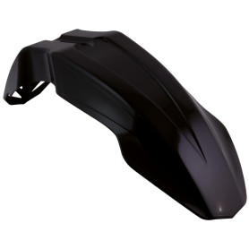 IUSOT Racetech Garde-boue avant universel Motocyclette Acier inoxydable Noir front