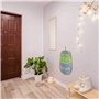 ONVAYA Pantoufles antidérapantes pour invités | lot de 6 | Pantoufle en feutre | Home gris-vert