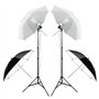 2X 135W Ampoule Parapluie Softbox éclair