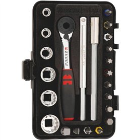 Würth 096511 23 Clé à Douille 1/4" Multi Assortiment de Mini
