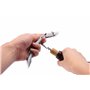 Tire-bouchons pour serveurs - GWCLEO High-grade tout-en-un Premium acier inoxydable Tire-bouchon, ouvre-bouteille et coupe-papie